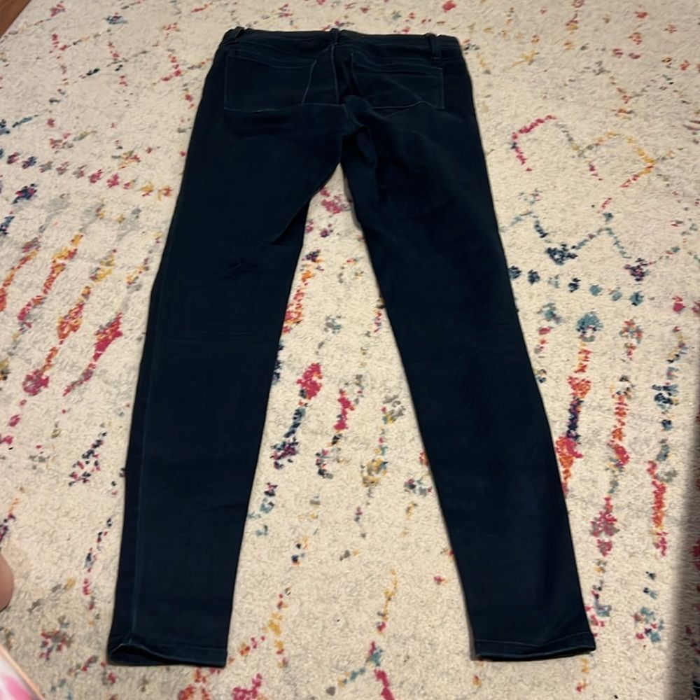 Tractr Basic Mid Rise Dark Blue Stetch Skinny Jeans Size 28 - Picture 2 of 3